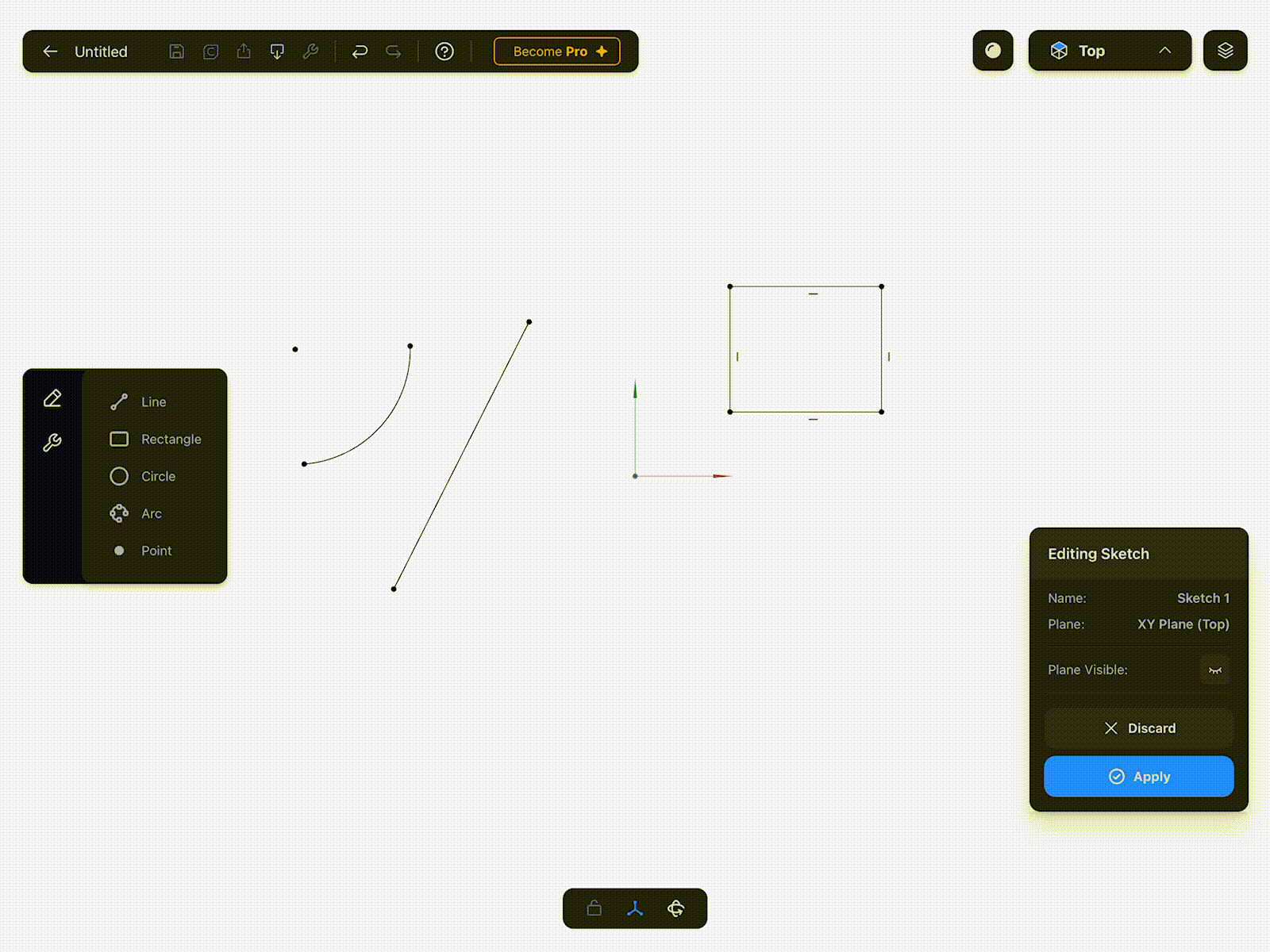 WIP Interaction using Apple Pencil