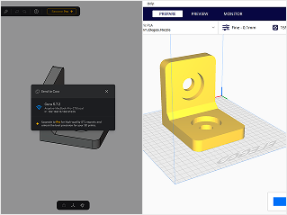 Image showing 1-Click Integration with Cura feature